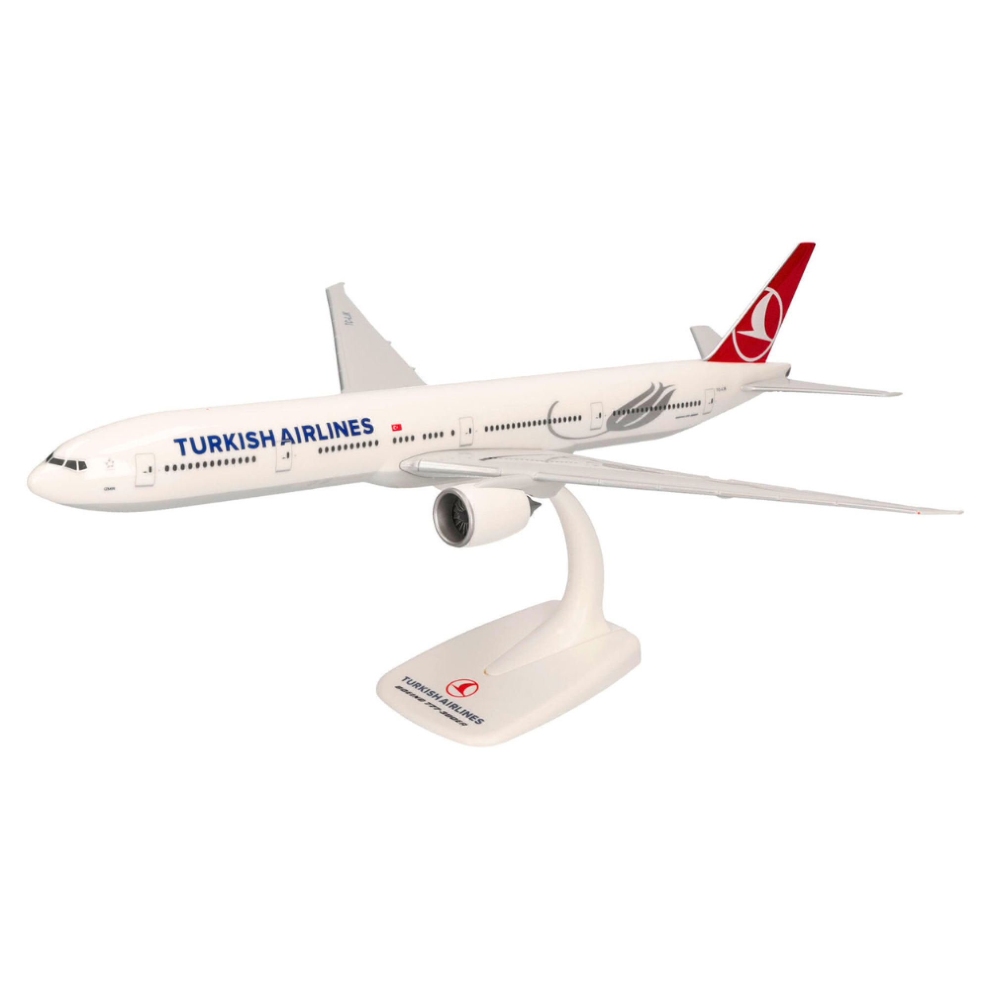 Herpa Snap-Fit Flugzeugmodell Turkish Airlines Airbus A350-900 "400th" (1:200)